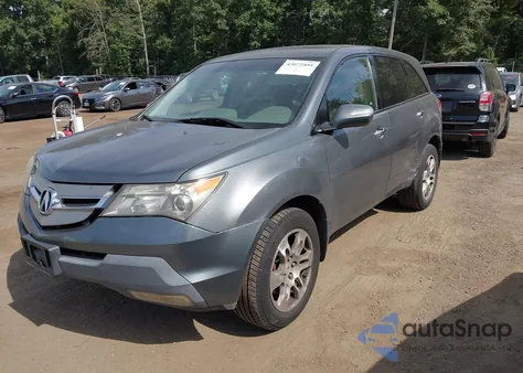 2008 Acura Mdx Technology Package из США, поврежденный, VIN 2HNYD28618H556072